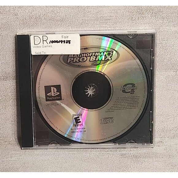 Matt Hoffman's Pro BMX for PlayStation 1 - Picture 1 of 2